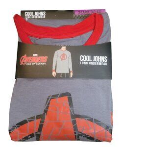 Marvel Avengers X-Large 40 42 Cool Johns Long Underwear Superhero Base Layer NEW